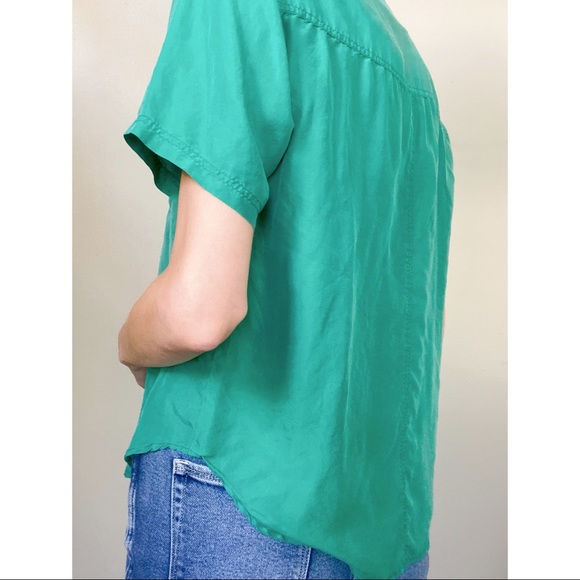 Vintage silk blouse - Picture 5 of 6